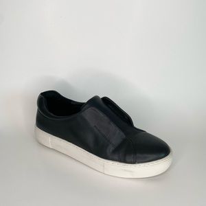 Leather J/Slides Slip-On Sneaker